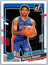 Marcus Sasser 2023-24 Donruss Rated Rookie Rookie #222 Detroit Pistons