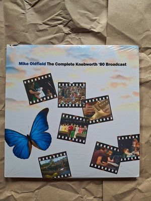 Mike Oldfield Complete Knebworth '80 Broadcast BLUE VINYL 2-LP neu new sealed