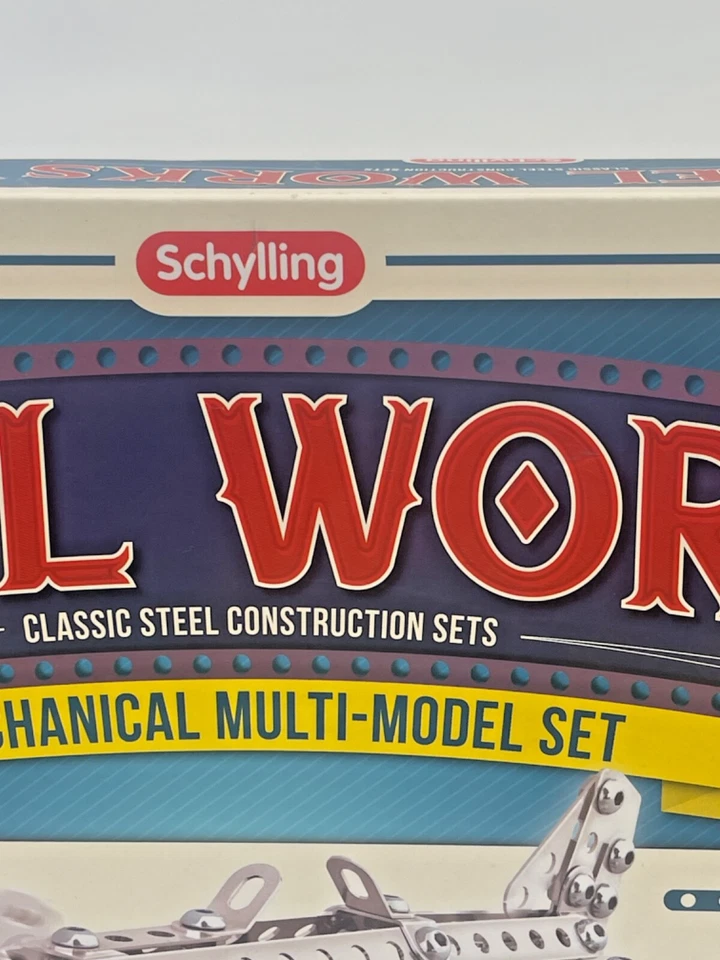 Schylling Mechanical Multi-Model Set Steel Works Classic Construction Set - Image 3 of 4