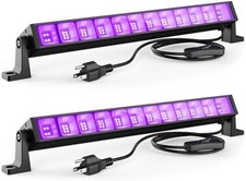 2PCS 40W LED Black Light Bar, Black Lights for Glow Party, Blacklight2PCS 40W LE