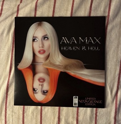 Ava Max - Heaven & Hell Neon Orange Vinyl Record LP