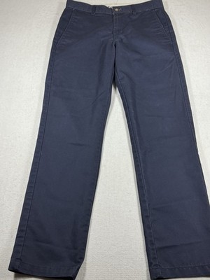 Dickies Khaki Men s Pants Navy Straight Leg 35x31 Work Chino Fort Worth TX