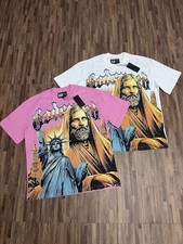 New Vintage Godspeed Skeleton Casual Loose Top Short Sleeved Tee Mens T-Shirt