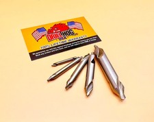 5 Pc Center Drill Combo Countersink Pilot Bit Lathe Drill Hog  Lifetime Warranty