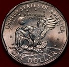 Uncirculated 1999 Philadelphia Mint Susan B. Anthony Clad Dollar — photo 2