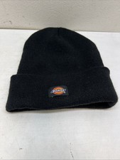 Vintage Dickies Beanie One Size Fits All Navy Blue Winter Hat Made in USA