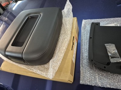Chevrolet Silverado Mittelarmlehne Schwarz Neu 2014-2020 Deckel Lang