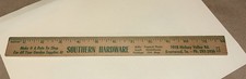 Vintage Samco Wood Ruler Garden Stick Advertising Southern Hardware Brentwood TN