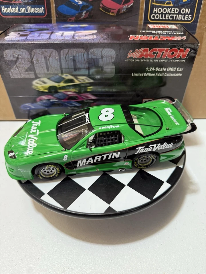 Mark Martin #8 True Value IROC Daytona Win 2003 1/24 NASCAR Diecast - Image 2 of 4