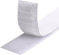 Klettverschluss Selbstklebend 8M Extra Stark Klettband Klebeband 20Mm Breit Weiß