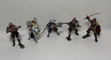 Schleich Papo Unbranded Medieval Knights Lot of Figures