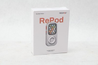 TechPod RePod Apple Watch S7 S8 S9 45mm CNC Aluminum Case Click Wheel Silver