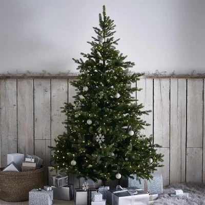 7.5ft Pre-Lit Christmas Tree Grand Spruce The White Company Xmas Festive Decor