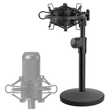 Desk AT2020 Stand, Adjustable Metal Table Mic Stand with
