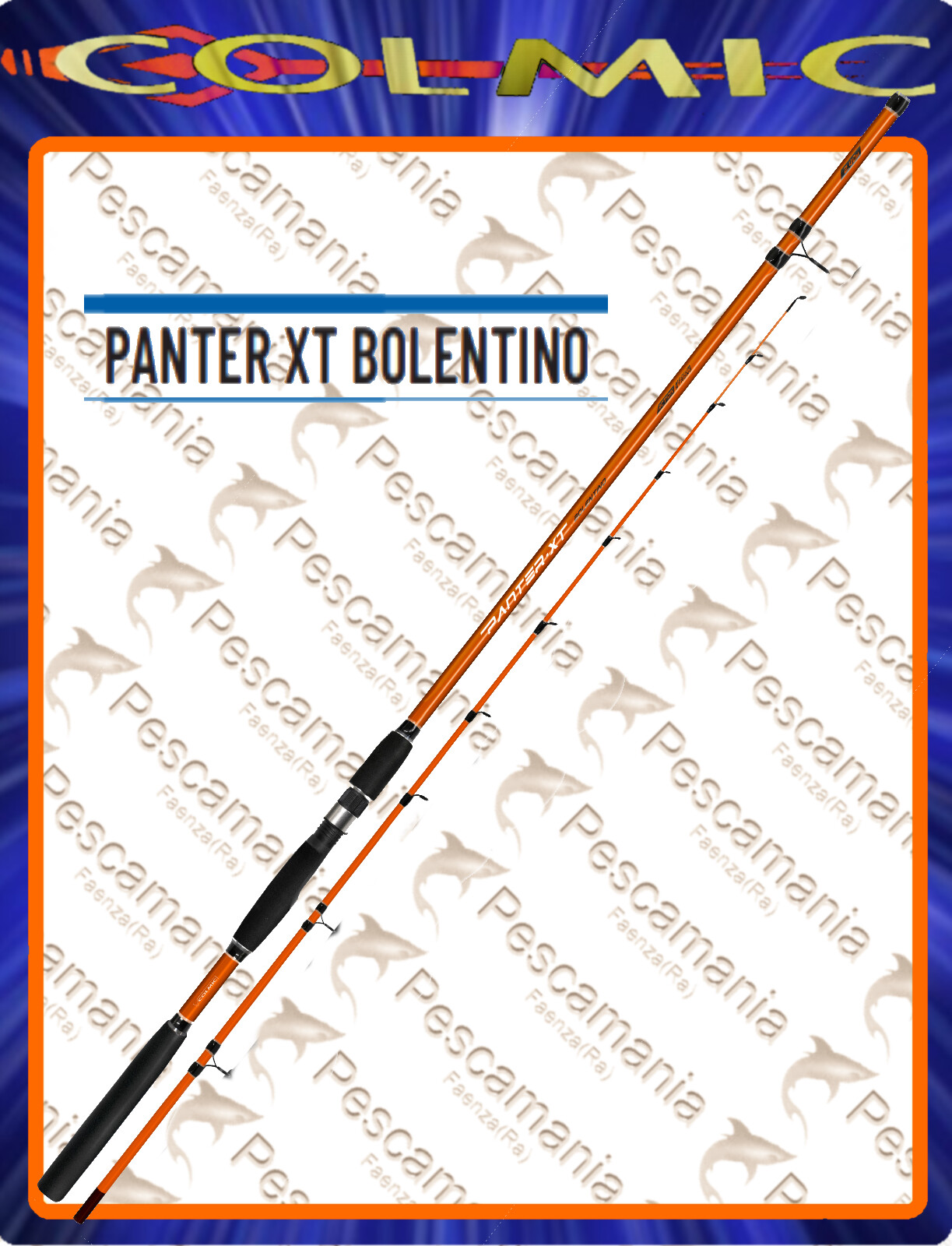 Canna colmic Panter XT bolentino mt 1.80 gr 150 MEDIUM STRONG