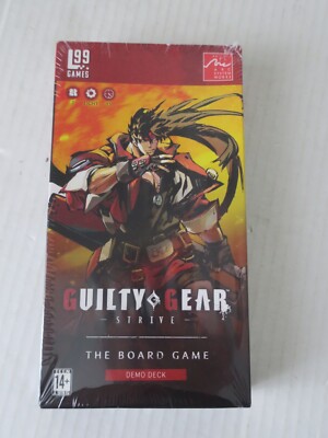 GUILTY GEAR STRIVE - THE BOARD GAME - DEMO DECK - New & Packaged - New sealed