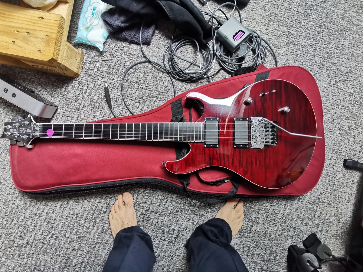 PRS SE Torero guitar Cherry Red, Rare And Bag | eBay UK