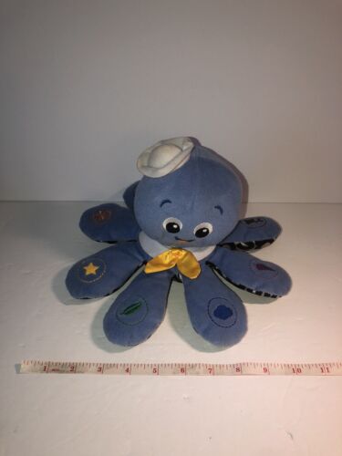 Baby Einstein TALKING BILINGUAL English Spanish French COLOR OCTOPUS Plush Toy - Picture 1 of 10