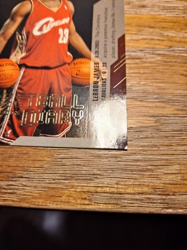 2003 lebron james mvp bd13 diary rookie rc nm 7 - Picture 7 of 9