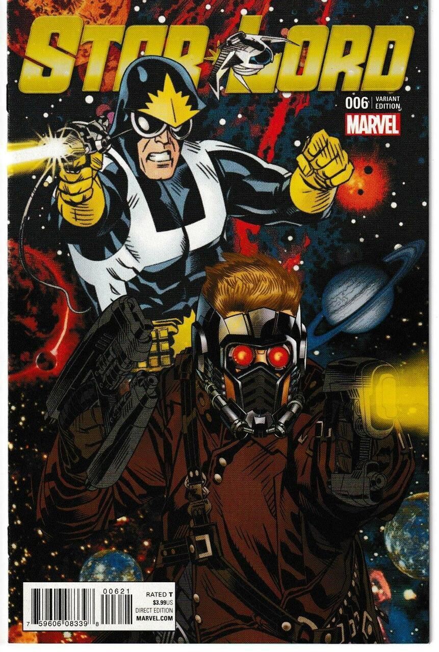 Star-Lord #6 Classic Variant Marvel Comics Unread New