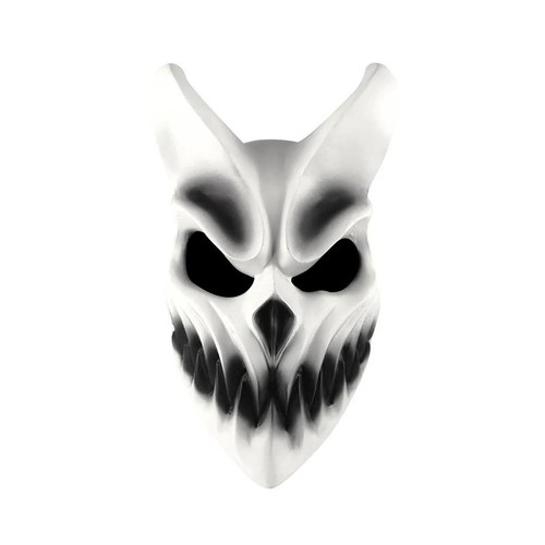 Maschera Halloween 2025 Nuova Maschera Cosplay Halloween Viso Gomma Macellazione al Bambino - Foto 19 di 24