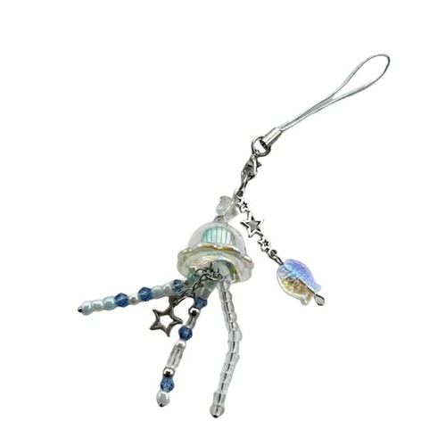 Youthful Star Phone Accessory Keychain with Tassels for a Fashionable Decoration - Zdjęcie 9 z 12