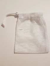 Nuby Mesh Drawstring Bag Storage Dishwasher Safe 6x12