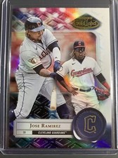 2022 Topps Gold Label Base Class 2 #55 Jose Ramirez - Cleveland Guardians
