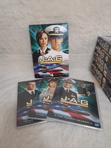 JAG: Judge Advocate General DVD Complete Series (Seasons 1-10) Discs/Mint - Picture 8 of 23
