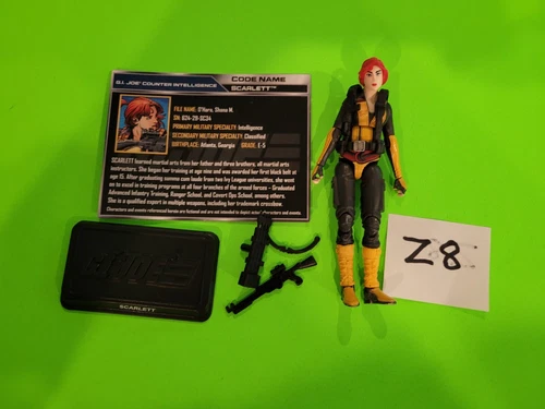 Scarlett V15 SDCC 2016 Transformers Box G.I. JOE COBRA 25th LOOSE Complete Z8