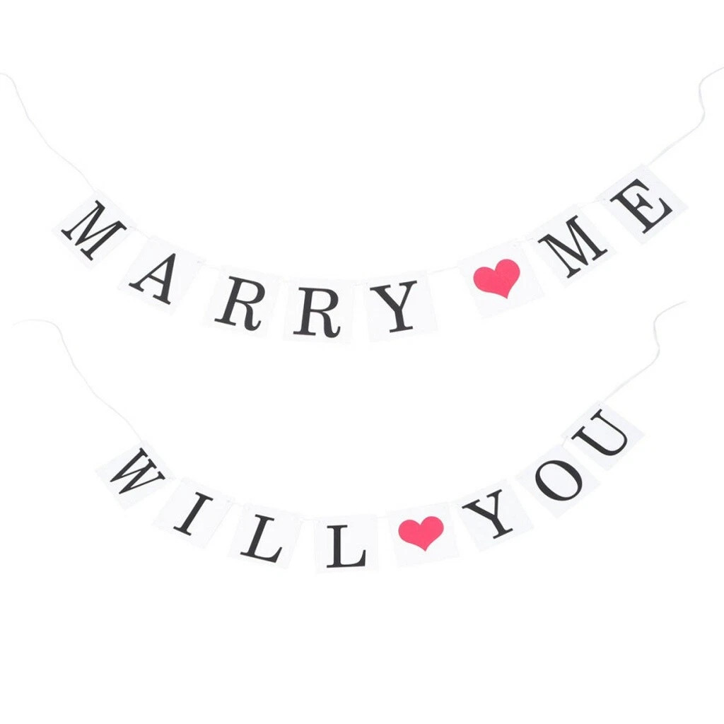 Will You Marry Me Banner
