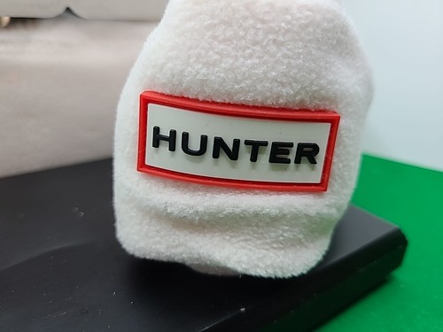 Hunter Original Kids Fleece Tall Boot Socks CREAM SZ XL NIB - Picture 3 of 7