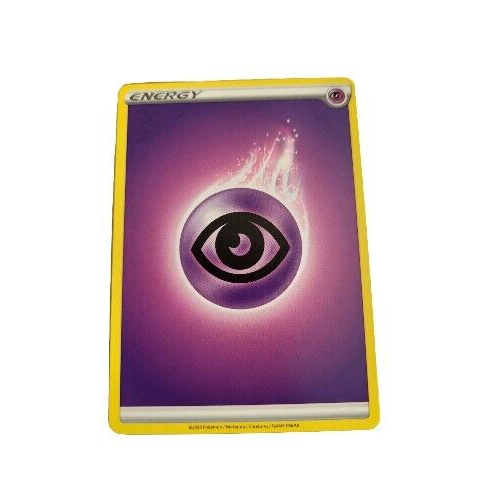 Psychic Energy 2020 Pokemon Purple Trading Card (F2 Psychic Energy 2020 Pokemon Purple Trading Card (F2
