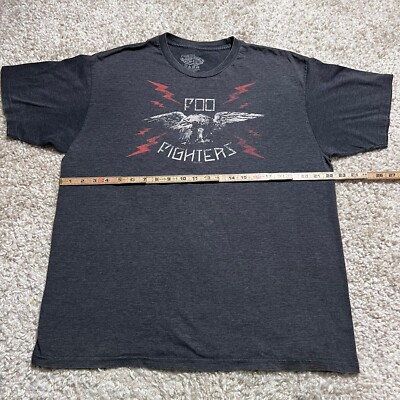 Foo Fighters Shirt Mens Large Gray 2008 Eagle Concert Tour