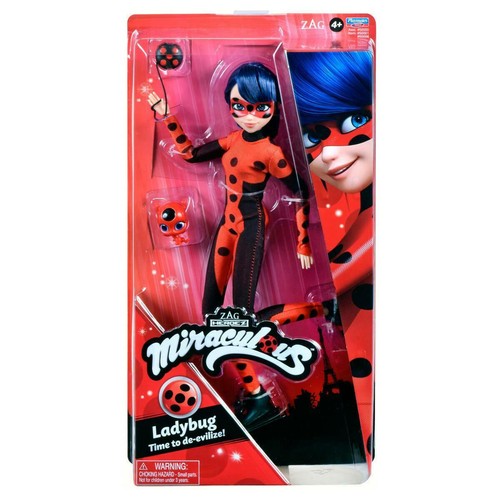 Ladybug Fashion Doll 26cm u0026 Tikki Kwami Miraculous Ladybug 7290106306080 |  eBay