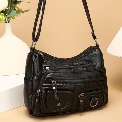 Luxury Women Designer Shoulder Bags Crossbody Handbag Leather Messenger women's - Picture 12 of 36
