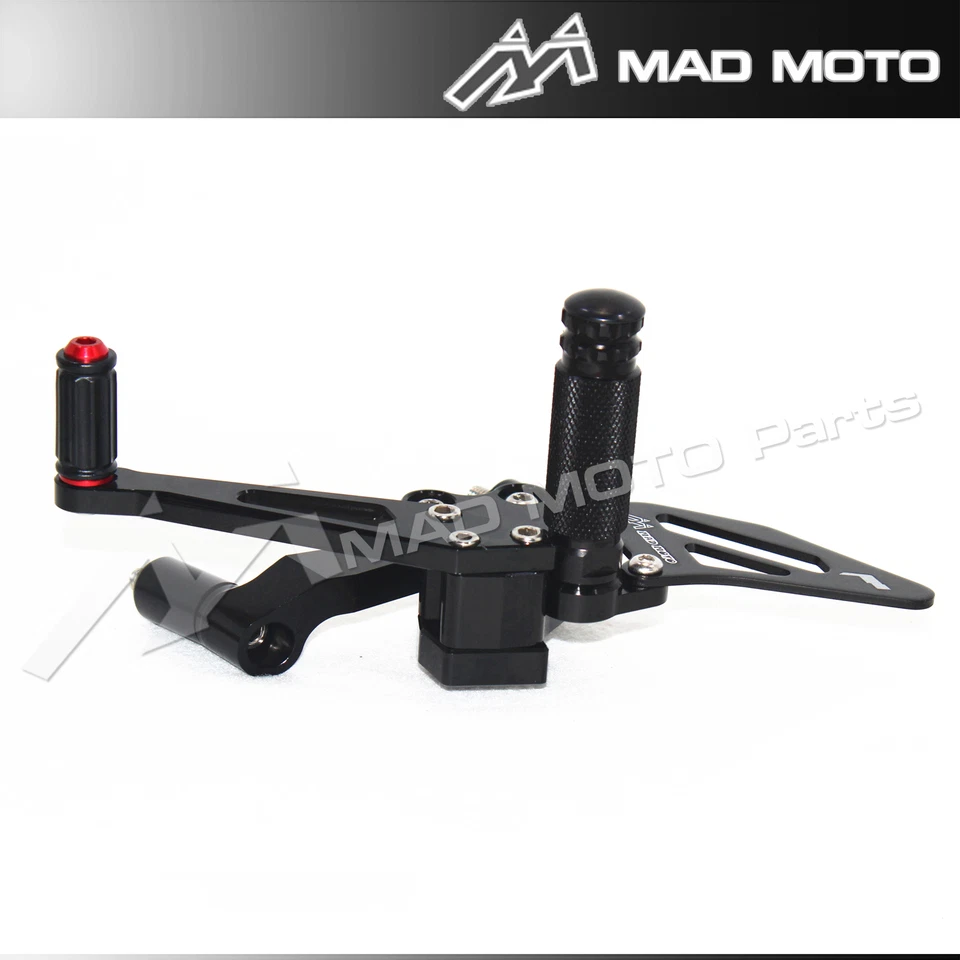 MAD-MOTO Ajdustable Rearset Foot Peg Footrest For Ducati 899/1199/Panigale 12-17 - Imagem 4 de 4