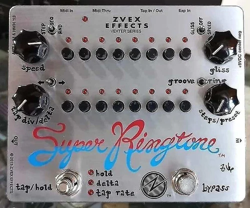 Zvex Super Ringtone Vexter N.O.S. ,with orig box etc - Silver