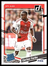 2023-24 Donruss #179 Carlos Forbs AFC Ajax Rookie