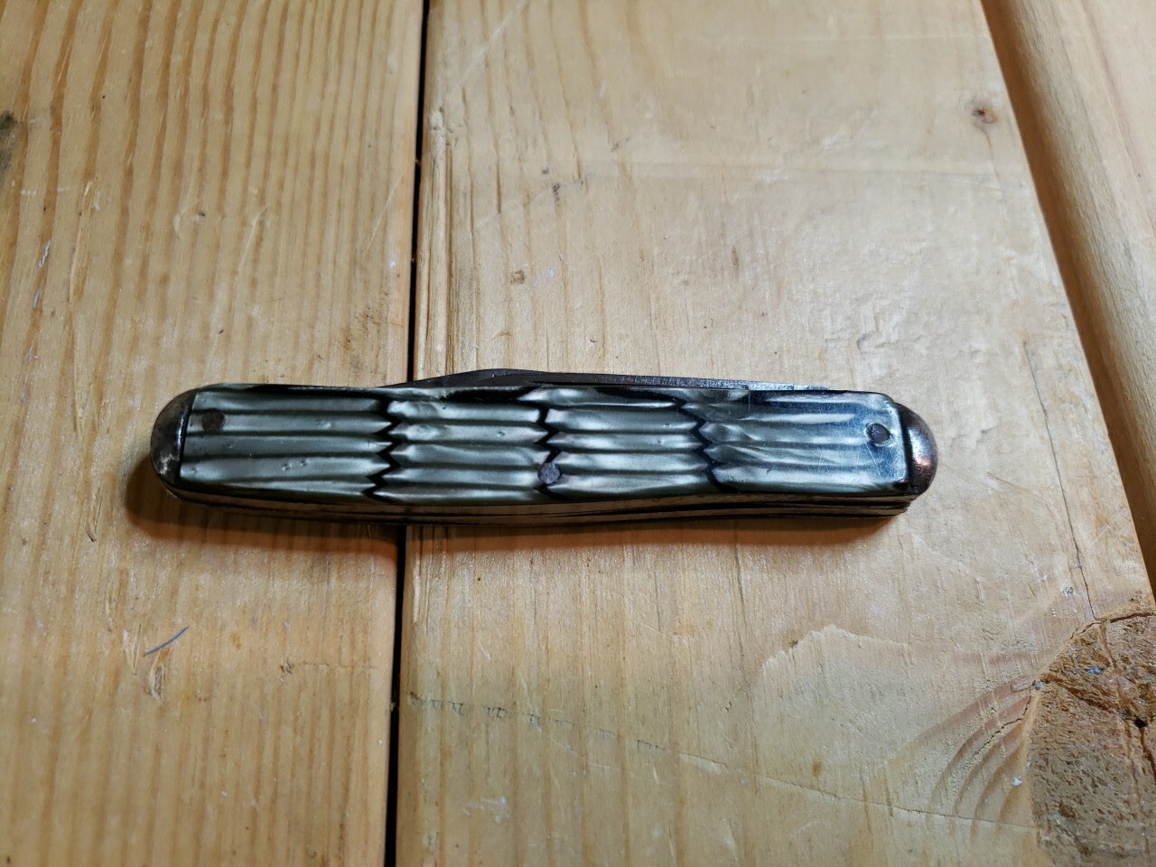 Vintage Iroquois Made IN USA Two Blade Pocket Knife (19301940) Awesome