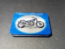 Vintage 2001 Harley Davidson Springer Softail Playing Cards Packs Aluminum Tin