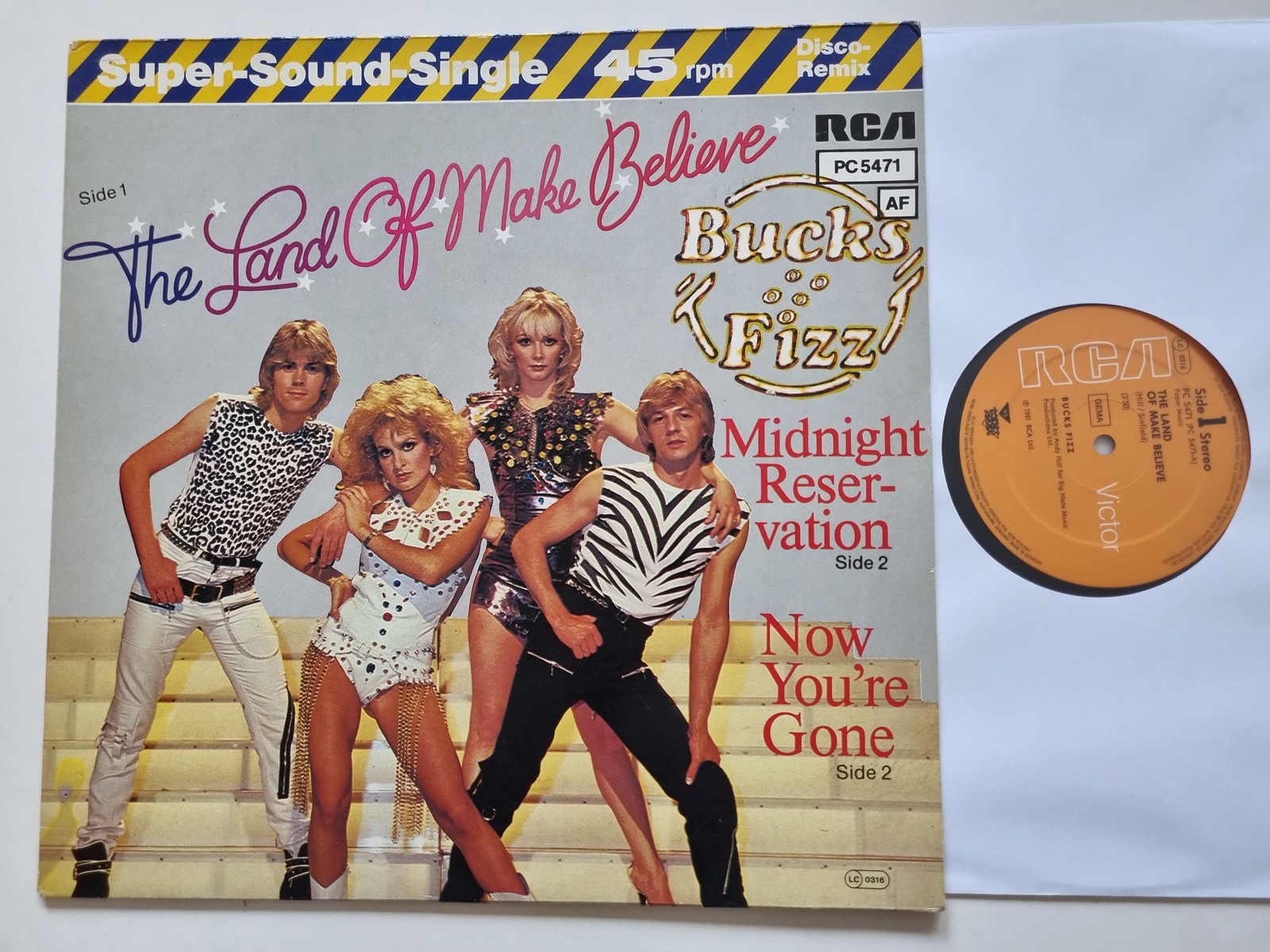 Bucks Fizz - The Land Of Make Believe 12'' Vinyl Maxi Germany