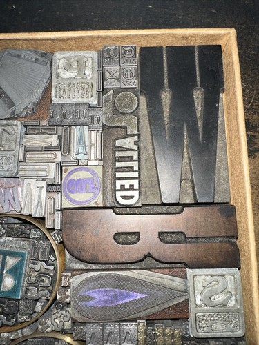 Printing Blocks Ornamentals Borders Dingbats. Wonderful Variety!! #Z Beautiful! - Picture 22 of 24
