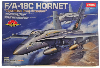 F/A-18C Hornet ''Operation Iraqi Freedom'' Academy 12102 Maßstab 1:32 Scale 1/32