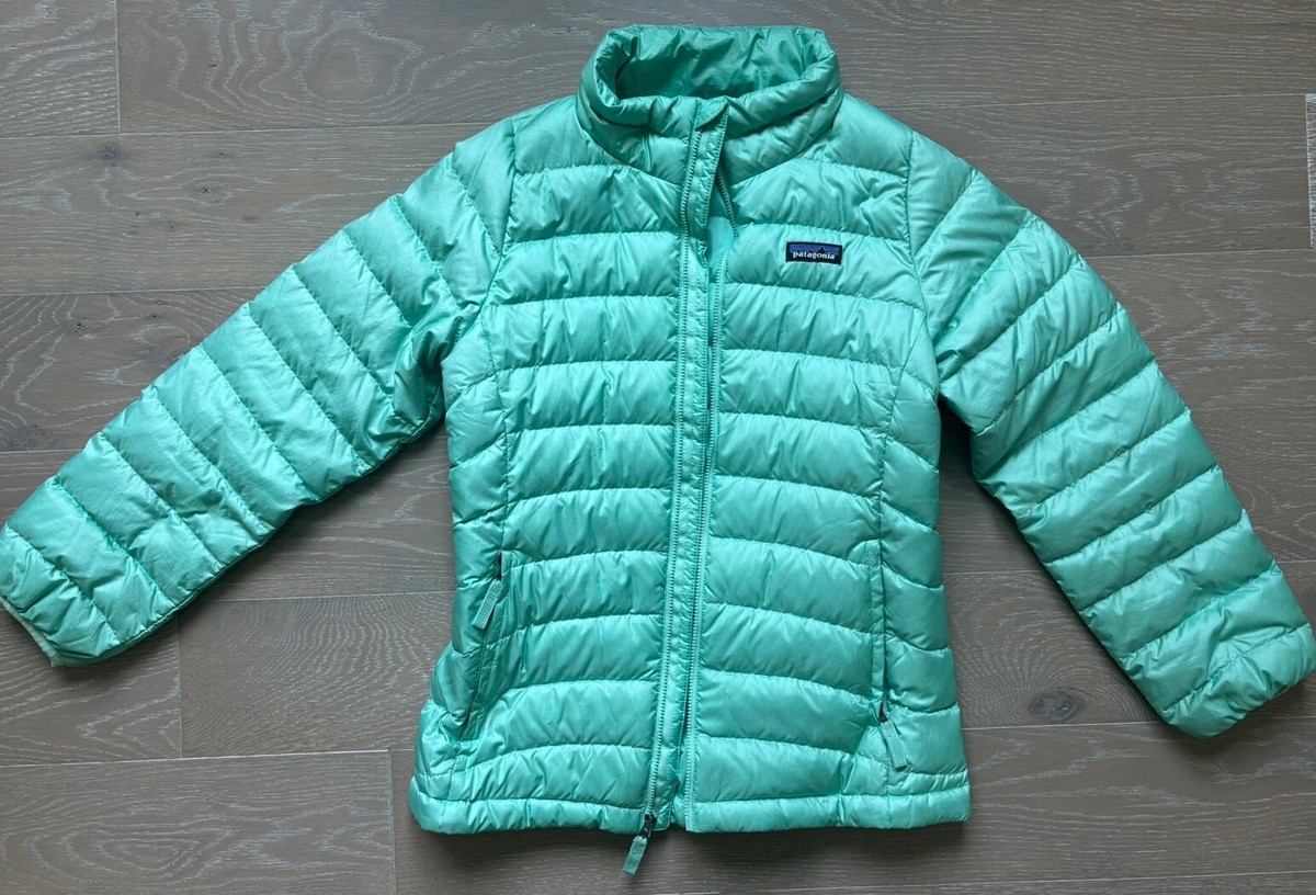 patagonia パタゴニア ブルゾン(その他) XXS 3500625J0071 Patagonia Primaloft Quilted Mint Green Jacket Kids L 12