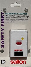 NEW Safety First Salton Hair Blow Dryer Adapter