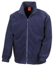 Result Zip Up Polar Fleece Jacket Heavyweight Outdoor Zipped Jumper Men Women
