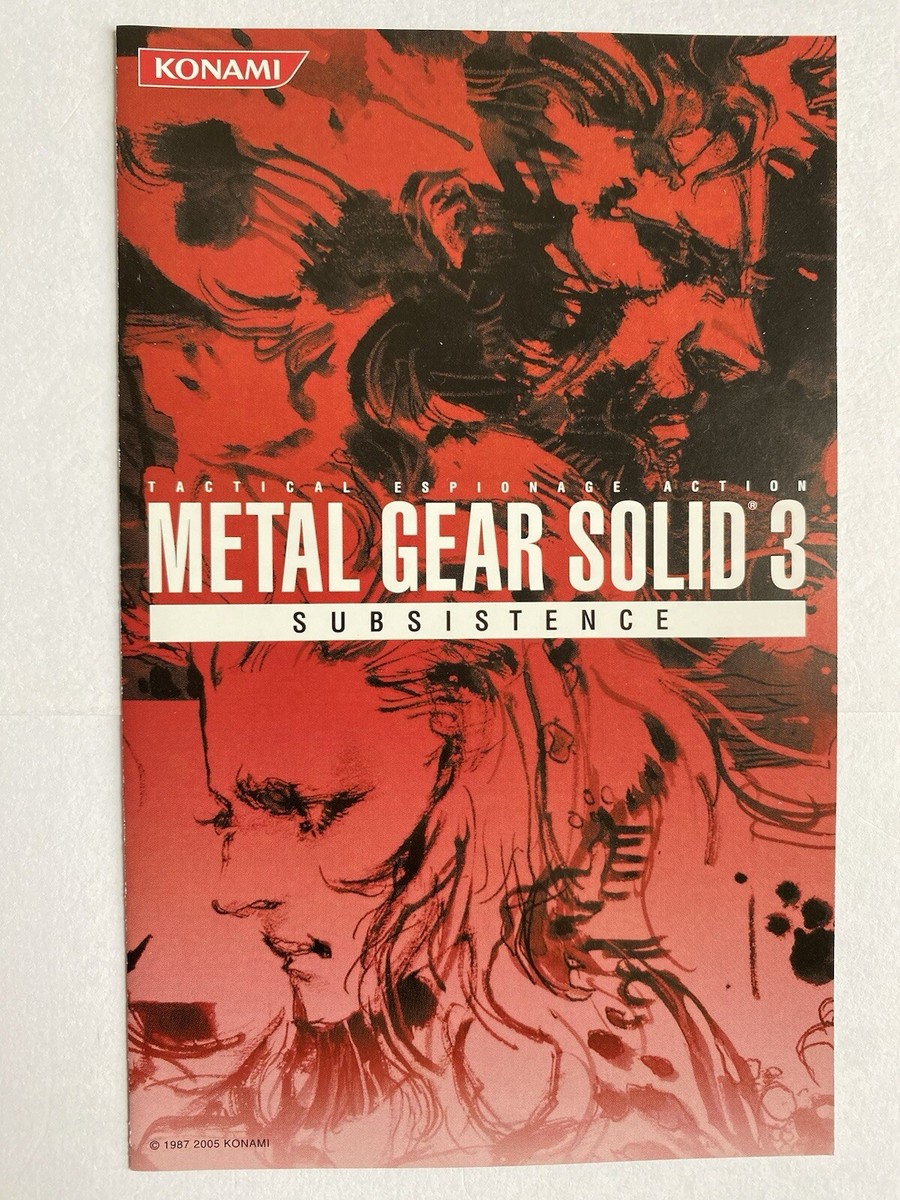METAL GEAR SOLID 2 Sons Liberty Premium Package Playstation 2
