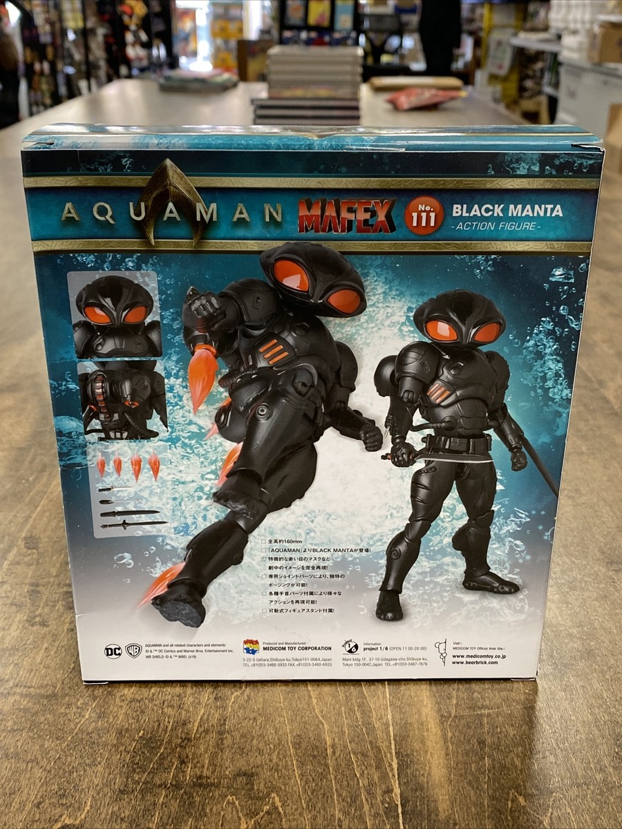 Mafex #111 Aquaman Black Manta Medicom Toy DC Comics Collectible