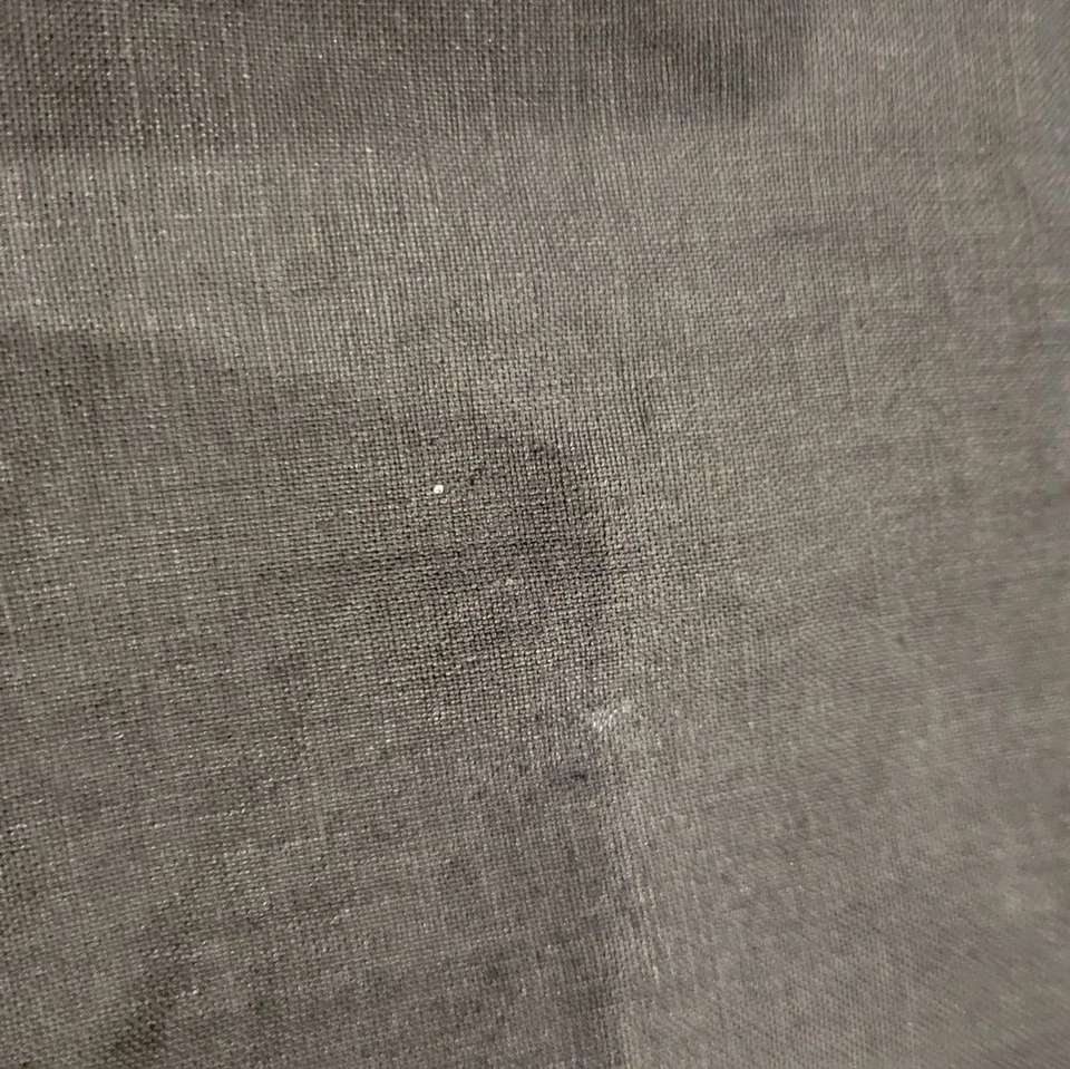 Muji Mujer Talla M 100% Cáñamo Negro Falda Bolsillos. Pequeño defecto Foto 4 de 4